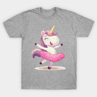 Unicorn Ballerina T-Shirt